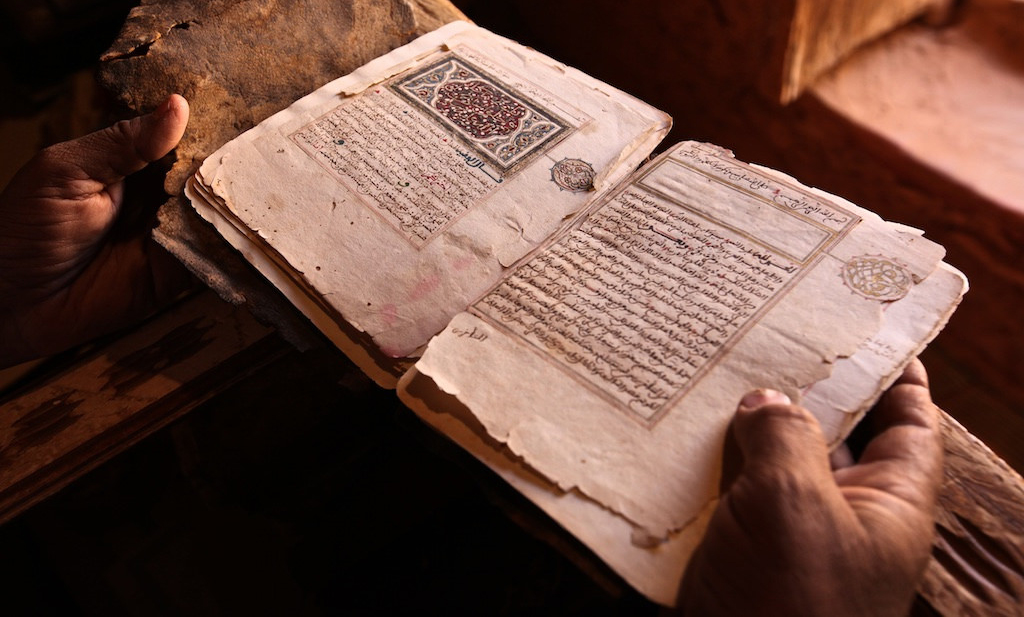 Mauritania's Arabic manuscripts, for which the library is being built