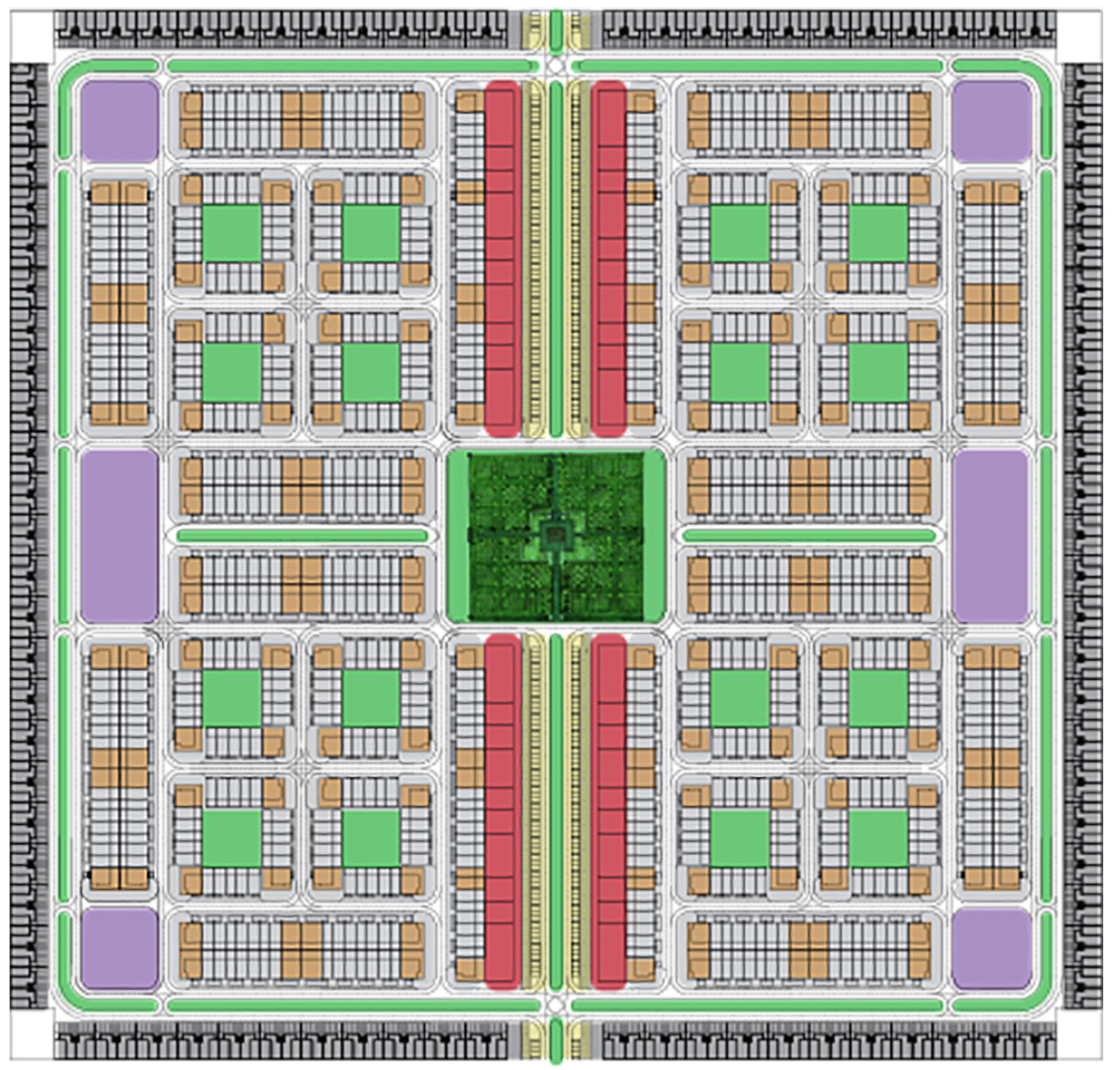 Shalimar Gardens by RTAE modular Master plan